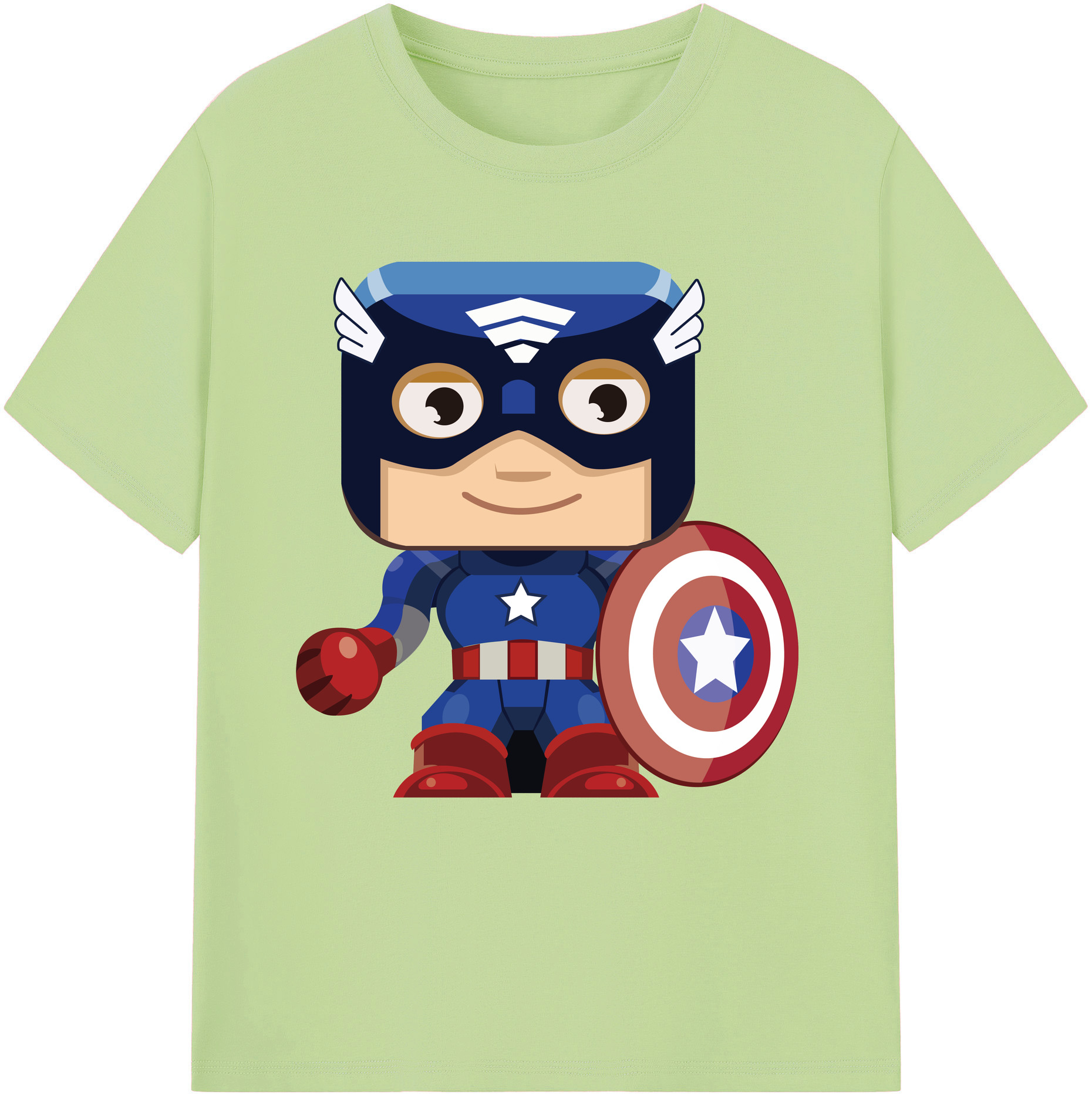 （画像用） アベンジャーズ The Avengers 綿100％半袖Tシャツ（フロントプリント）